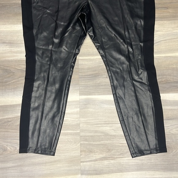 🏁 Addition Elle vegan leather pants size 4X - Picture 3 of 9